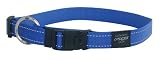 Rogz Reflective 3/4Inch Fanbelt Dog Collar Medium to Picture