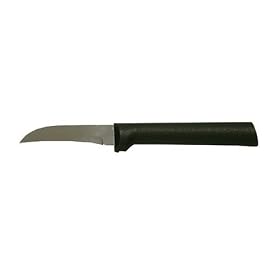 Rada Cutlery Granny Paring Knife (Pack of 2), Black Handle, Dishwasher Safe, Made in USA by Rada Cutlery