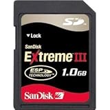 SanDisk 1 GB Extreme III SD Card ( SDSDX3-1024-901, Retail Package)