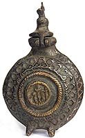 Gift Suggestions - Metal Craft Unique Handmade Indian Artifacts Collectibles Length: 6 inches Width: 4 inches