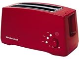  : KitchenAid KTT570ER 4-Slice Digital Toaster with Bagel, Warm, and Frozen Functions, Empire Red