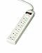 Fellowes 99028 6-Outlet 90 degree Outlets Power Strip