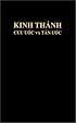 Kinh Thanh (Vietnamese Bible: Cadman Version)
