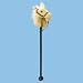 Hobby
Horse
with
Sounds.
Wooden
pole
&
Wheels
(Tan)