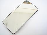 Apple iPhone 4 Verizon CDMA ~ Mirror Plastic Back Battery Cover Door Housung Case Plascia Panel with Frame ~ Mobile Phone Repair Parts Replacement