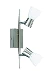 Produkt-Bild: Trio Halogen Balken mit Schalter Nickel matt Glas opal matt L&auml;nge 30 cm Glas &Oslash; 6 cm