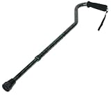 Carex Offset Designer Cane, Green