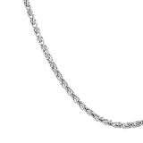 Karat Platinum Spiga Chain Necklace, 18