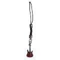 Xcite Red Guitar Cell Phone Charm