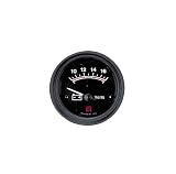 Red International Voltmeter (8-18 VDC) by Teleflex
