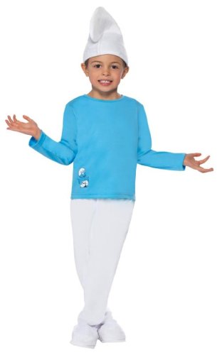 Imagen 1 de Smiffy's Los Pitufos - Disfraz para niños de 4 a 6 años