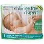 Diapers, Stage 1 (8-14 lbs), Chlorine Free, 56 ct.