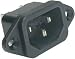 IEC Power Jack Chassis Mount