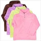 Girls Zip Turtleneck Supersoft Top