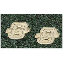 <b>LogoArt Oklahoma State Cowboys 10K Gold Team Fotn 3/8 Post Earrings</b>