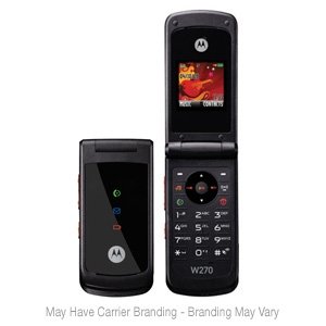 Motorola W270 - Cellular phone - GSM - folder (flip)