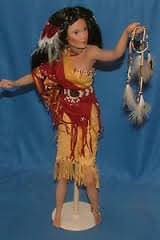 Ashton drake native american dolls Clearance