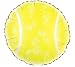 Tenns Ball Shaped 18" Mylar Balloon Party Sports