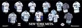 New York Mets 10 x 30 Uniform History Plaque
