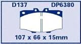 EBC Brake DP61542 Rear Premium Organic Pads