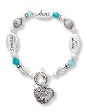 Clearly Charming Special, Aunt, Love Silver & Crystal Expressively Yours Bracelet
