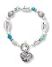Clearly Charming Special, Aunt, Love Silver and Crystal Expressively Yours Bracelet