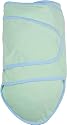 Miracle Blanket - Green with Blue Trim