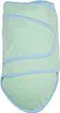 Miracle Blanket - Green with Blue Trim