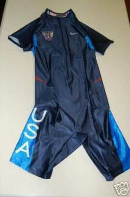 Buy NIKE USATF US TRACK AND FIELD SPEEDSUIT UNITARD MENS DRI FIT EXTRA LARGE RUNNING SUIT