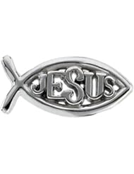14K Gold Fish with "Jesus" Lapel Pin