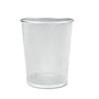 Five-Gallon Mesh Wastebasket, Round, 20 Quart, 11-1/2" Dia, 14" High, Silver URIWMB20SL