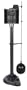 Red Lion SP33PED 1/3-HP 3300-GPH Pedestal Sump Pump, Cast Iron