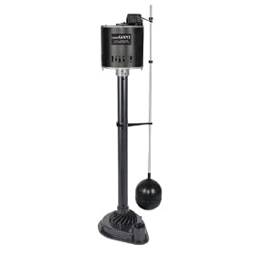 Red Lion SP33PED 1/3-HP 3300-GPH Pedestal Sump Pump, Cast Iron