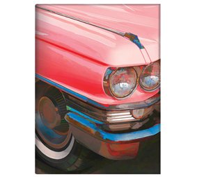 Noteletts Retro Cadillac Ruled A6 notebook