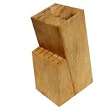 13 Slot Wood Knife Block
