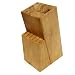 13 Slot Wood Knife Block
