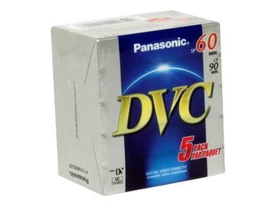 BRAND-NEW PANASONIC CONSUMER PNC-AYDVM60EJ5P PAN AY-DVM60EJ5P FIVE PACK MINI-DV TAPE HIGH-QUALITY