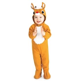 Child's Toddler Reindeer Christmas Costume (2-4T)
