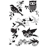 Inkadinkado Clear Stamps, Birds Galore