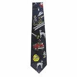 New Fireman Novelty Necktie Neck Tie