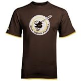 Majestic San Diego Padres Brown Cooperstown Afterglow T-shirt