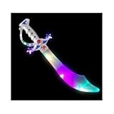 Flashing LED Buccaneer Pirate Sword (1 pc)