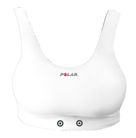Polar Cardio Sports Bra (White Medium)
