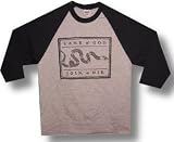 LAMB OF GOD - Join Or Die - Black / Gray Baseball Jersey