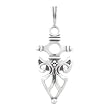 Celtic Knot PROTECTION Pendant in Sterling Silver for Men or Women, #8204