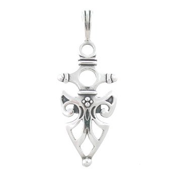 Knot Protection Celtic Pendant in Sterling Silver