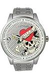 Ed Hardy Stellar Silver Carbon Fiber Dial Men's watch #ST2-SR