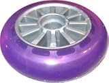 YAK Scooter Wheel Purple-Silver 100mm