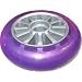 YAK Scooter Wheel Purple-Silver 100mm