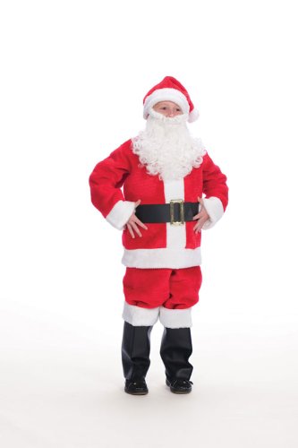 Santa Suit Christmas Costume - Child Size 6-8